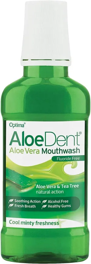(2 Pack) - Aloe Dent - Aloe Vera Mouthwash | 250ml | 2 Pack Bundle