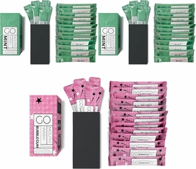20pc Bubble Gum Mouthwash Packets   40pc Go Mouthwash Smooth Mint