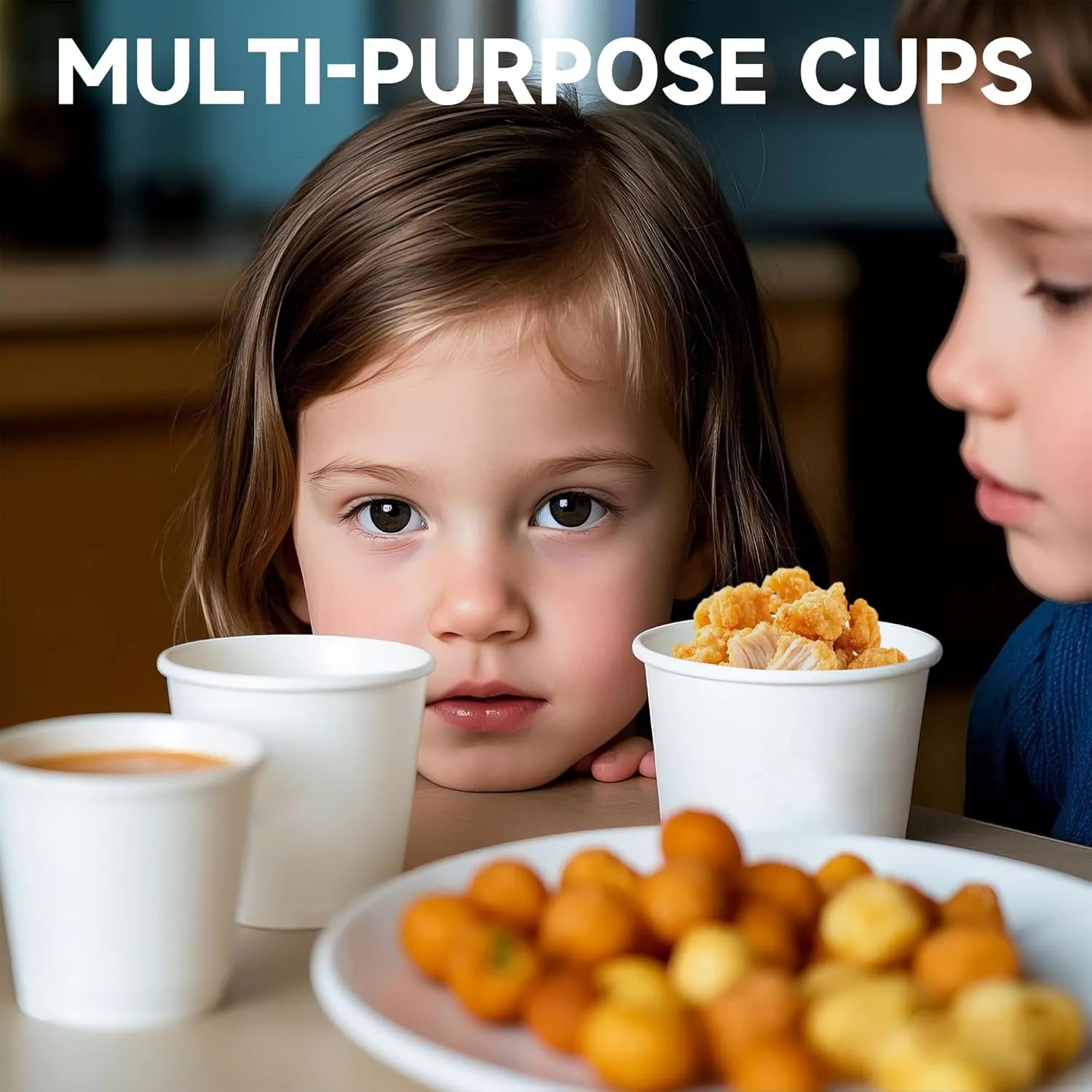 3000 Count 3 oz Small Paper Cups, Bathroom Paper Cups, Mouthwash Cups, Perfect for Bathroom