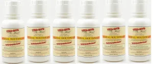 6 Pack VITA-MYR Natural & Effective Herbal Mouthwash 8 oz