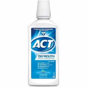 ACT Total Care Dry Soothing Mouthwash, Mint, 18 Fluid Ounce