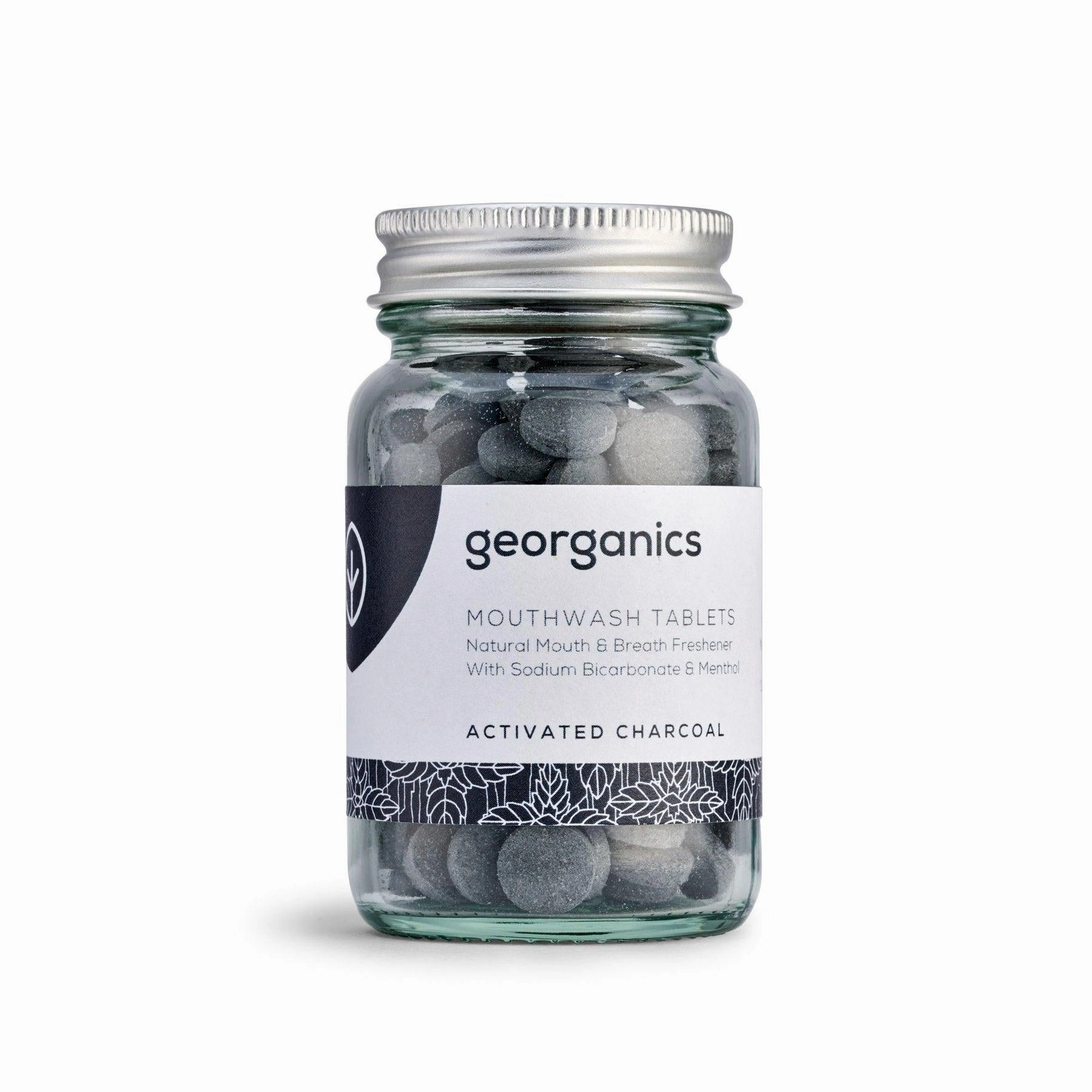 Activated Charcoal Mouthwash Tablets from Georganics