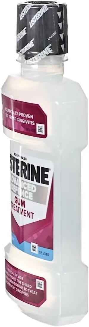 Advanced Defence Gum Treatment Mouthwash Mint (500ml) Clinically Proven to Treat Gum Disease as in Little as Two Weeks, Repels Plaque Germs to Treat and Prevent Gingivitis from Recurring