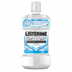 Advanced White Milder Taste Mouthwash