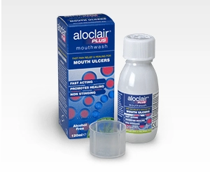 Aloclair Plus - Mouth Ulcers ~ Mouthwash (120ml)