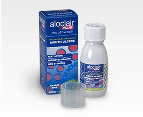 Aloclair Plus - Mouth Ulcers ~ Mouthwash (120ml)