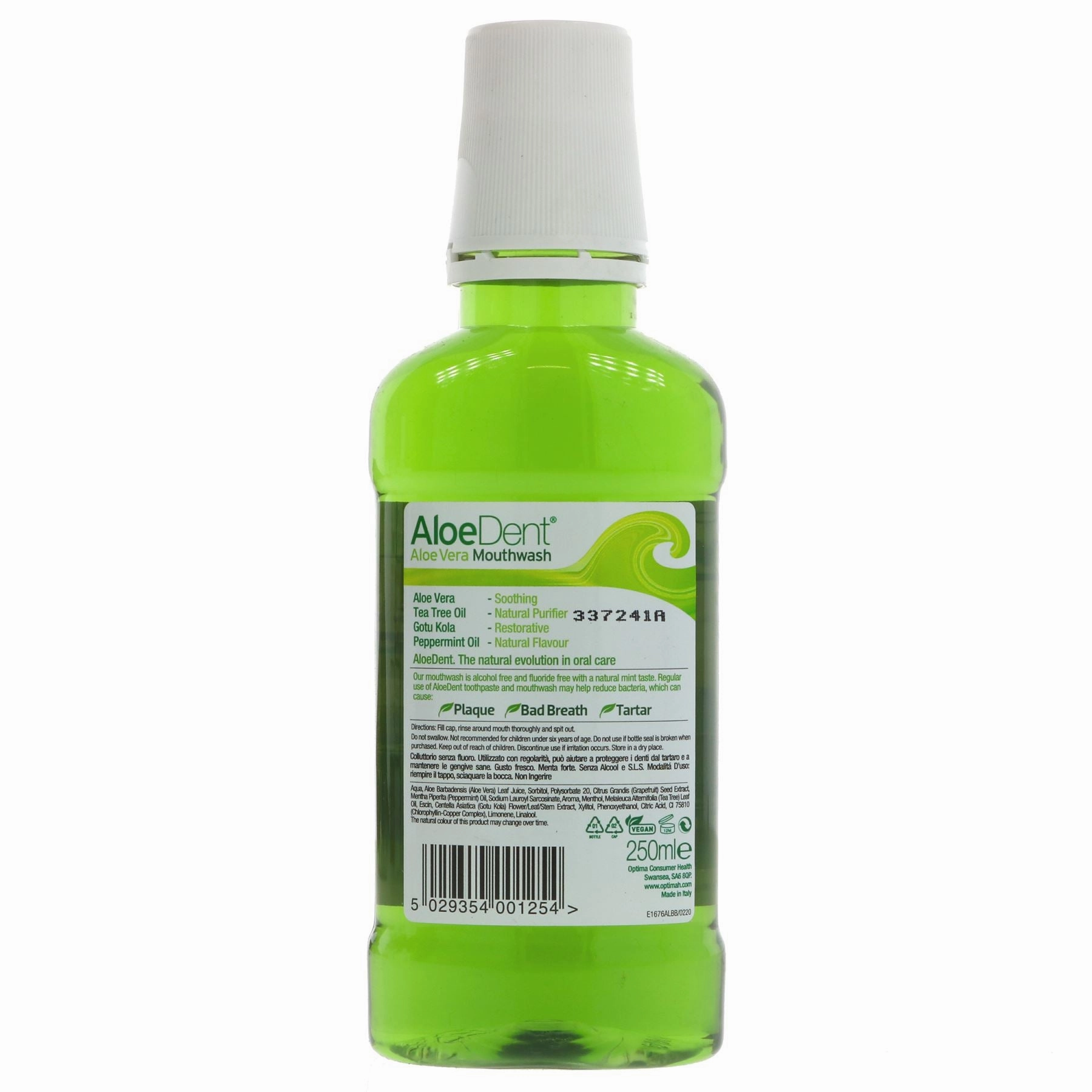 Aloe Dent | Aloe Vera Mouthwash | 250ML
