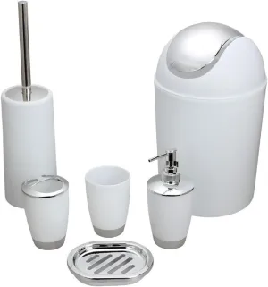 Bathroom Kit Mouthwash Cup Six-Piece Toiletries Toothbrush Kit(E)