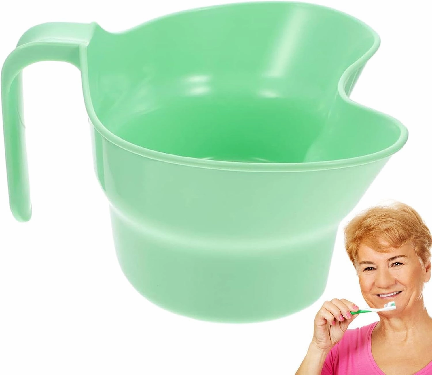 Bed Mouthwash Cup Patient - Oral Care Tooth Brushing Cups, Patients In Bed Convenient Rinse Cup | Designed For Comfort And Accessibility, Perfects For Oral Hygiene Caregivers And Healthcare Facilities