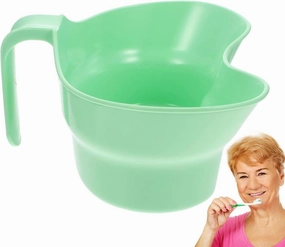 Bed Mouthwash Cup Patient - Oral Care Tooth Brushing Cups, Patients In Bed Convenient Rinse Cup | Designed For Comfort And Accessibility, Perfects For Oral Hygiene Caregivers And Healthcare Facilities