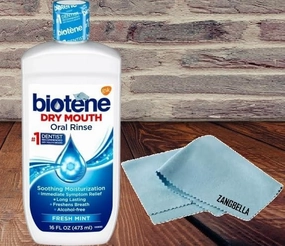 Biotene Oral Rinse Mouthwash for Dry Mouth 16 fl oz, Breath Freshener & Dry Mouth Treatment, Fresh Mint