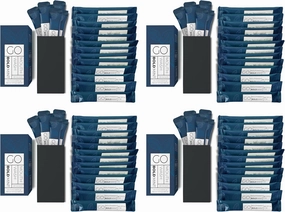 Bold Mint- Travel Size Mouthwash Packets - Individual Mini Mouthwash Packets for Fresh Breath - Perfect Travel Size Toiletries for Guest Bathrooms. 80 Packets