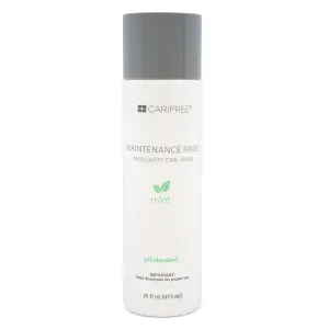 CariFree Maintenance Rinse (Mint): Fluoride Mouthwash | Dentist Recommended Anti-Cavity Oral Care | Neutralizes pH | Freshen Breath | Cavity Prevention (1-Pack)