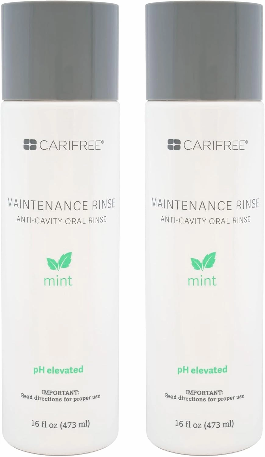 CariFree Maintenance Rinse (16 Fl Oz (Pack of 2), Mint)