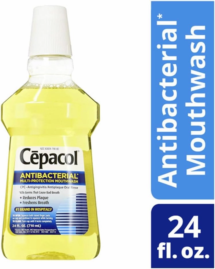Cepacol Mouth Wash Gold Size 24 Oz - Case of 6