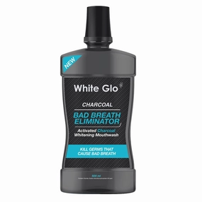 Charcoal Bad Breath Eliminator mouthwash with active carbon 500ml