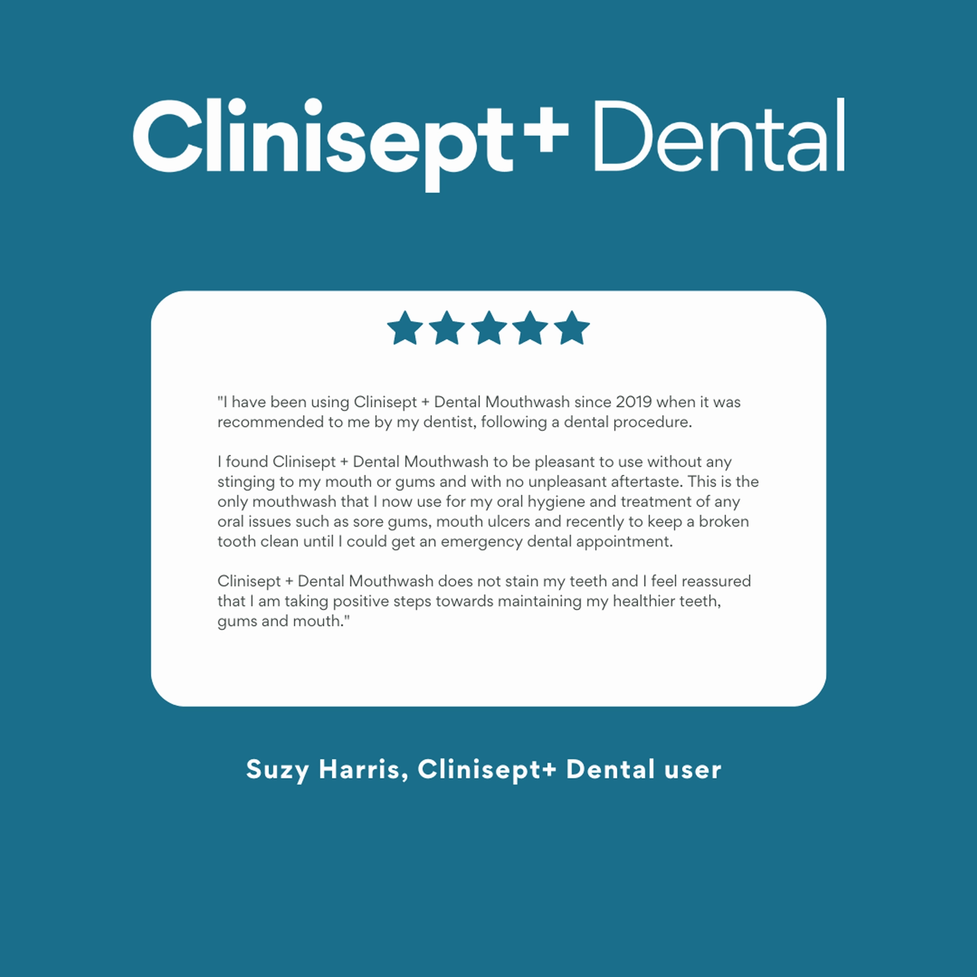 Clinisept  Dental Mouthwash - 5L Container (For Professional Use)