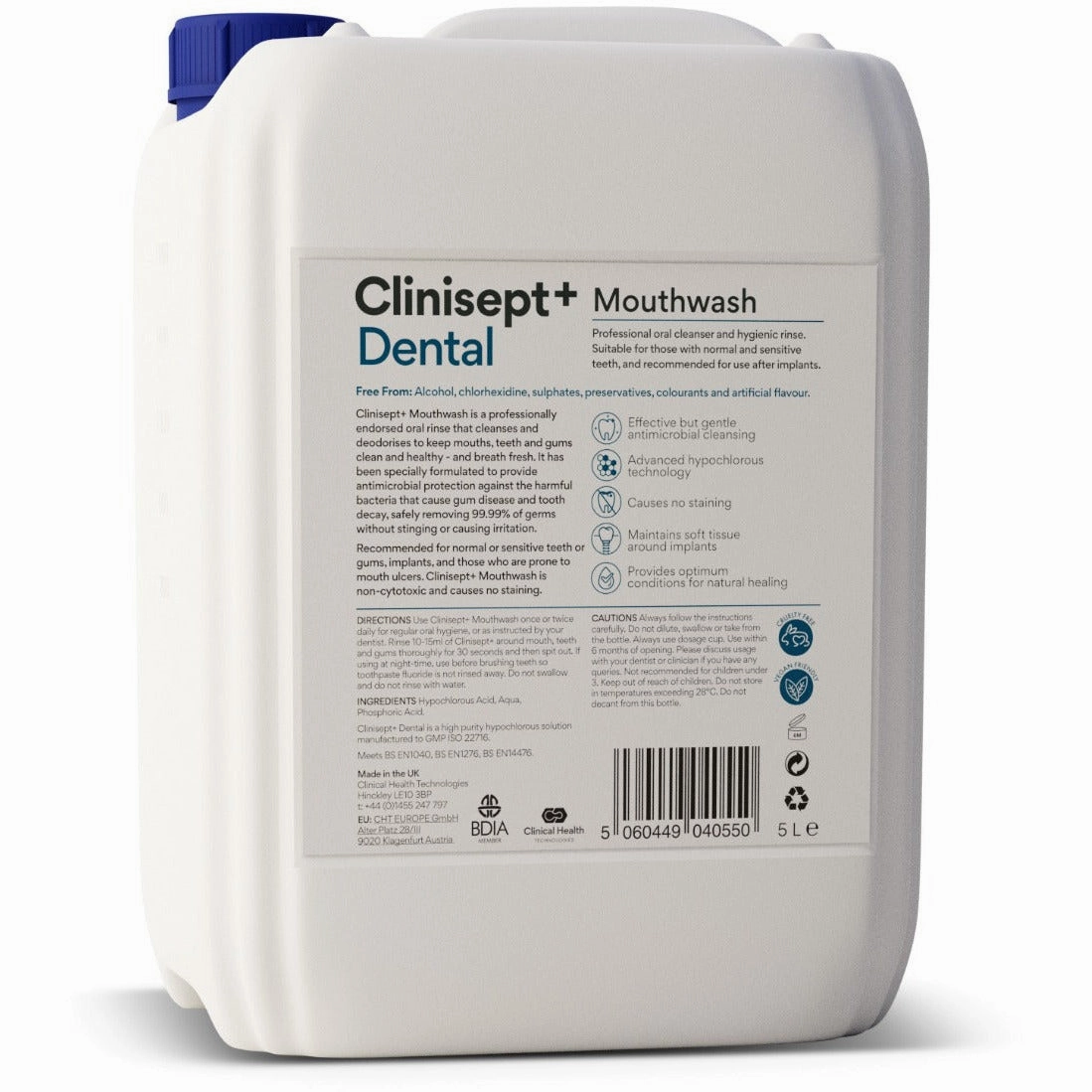 Clinisept  Dental Mouthwash - 5L Container (For Professional Use)