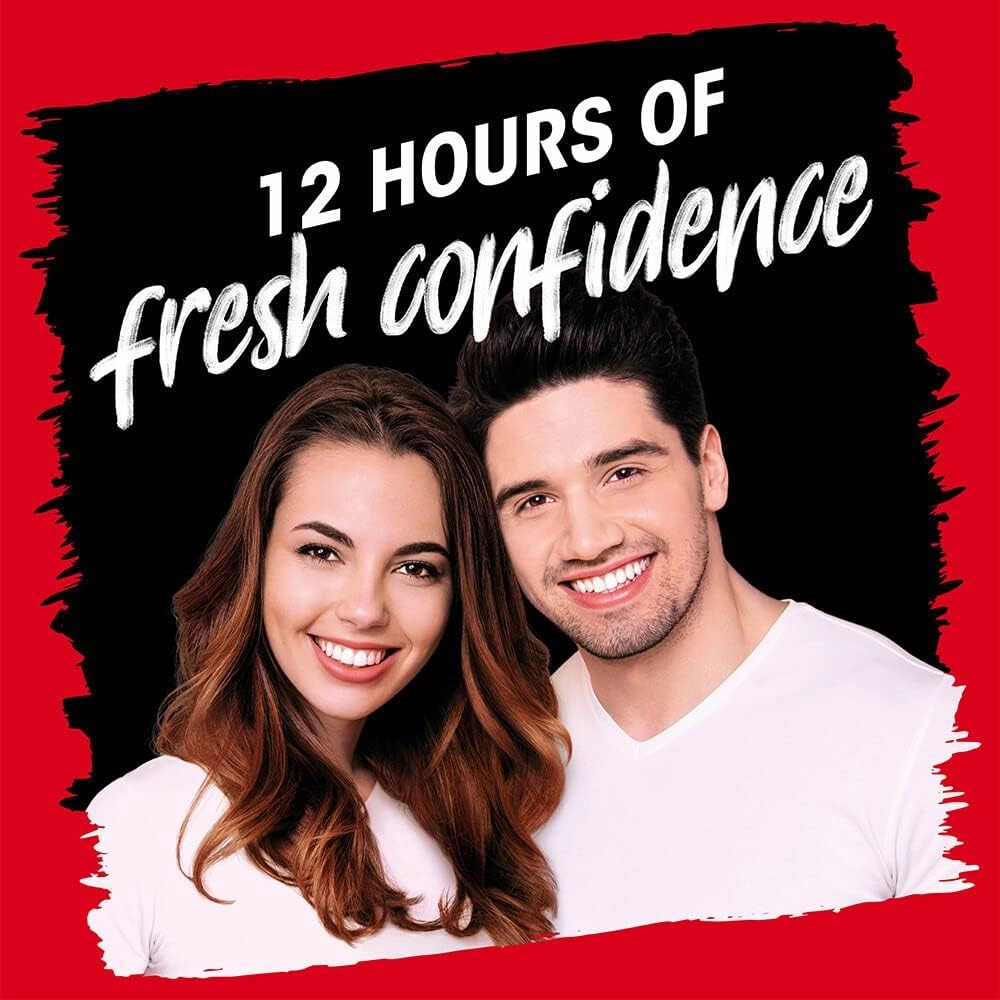 CLOSE UP Triple Fresh Gel Toothpaste, for 12 hours fresh breath, Red Hot Flavor, With antibacterial mouthwash & microshine crystals, 75ml x 4