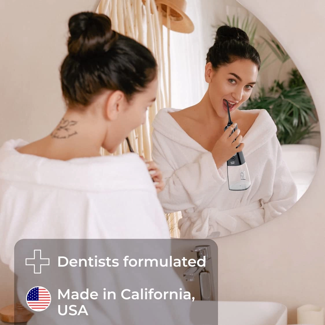Concentrated Irrigant | Mouthwash for Water flosser | Add to Oral irrigator | Mint Flavor | When dilluted 186 fl.oz | Alcohol and Fluoride Free. Made in USA | Pack of 1 = 16.9 fl.oz WATER DENT