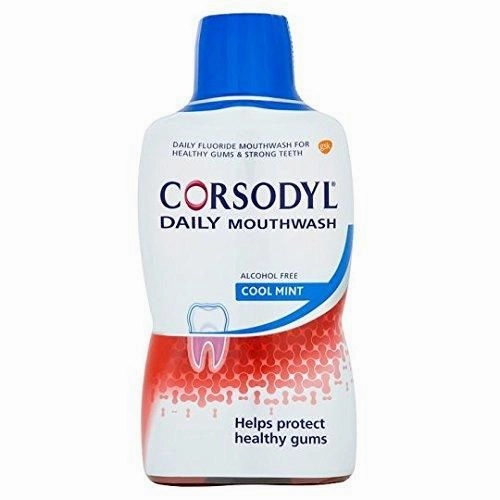 Corsodyl Daily Cool Mint Mouthwash 500ml