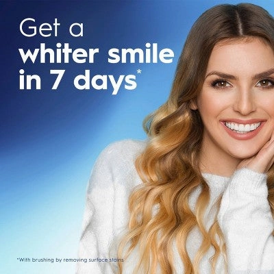 Crest 3D White Brilliance Alcohol Free Whitening Mouthwash, Clean Mint - 1L
