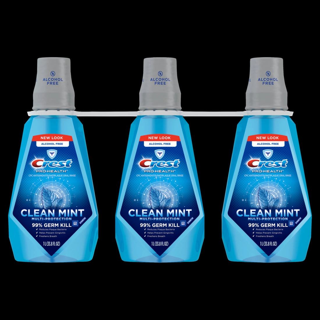 Crest Pro-Health Mouthwash Clean Mint Multi-Protection 32oz/3pk