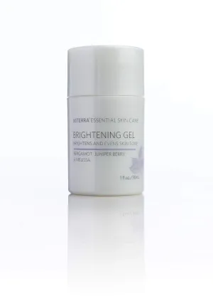 doTERRA Brightening Gel Evens Skin Tone Bergamot Juniper Berry Melissa Age Spots