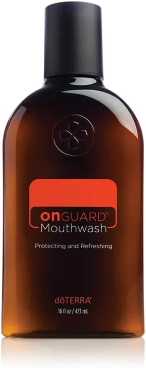 doTERRA On Guard Mouthwash - Alcohol Free - Formulated to Clean Teeth & Reduce Plaque