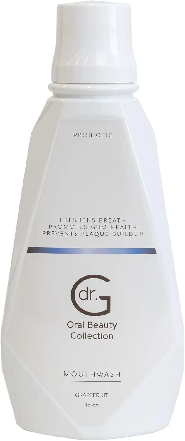 DR G Oral Beauty Probiotic Mouthwash, 16 Fl Oz (Pack of 1), Clear