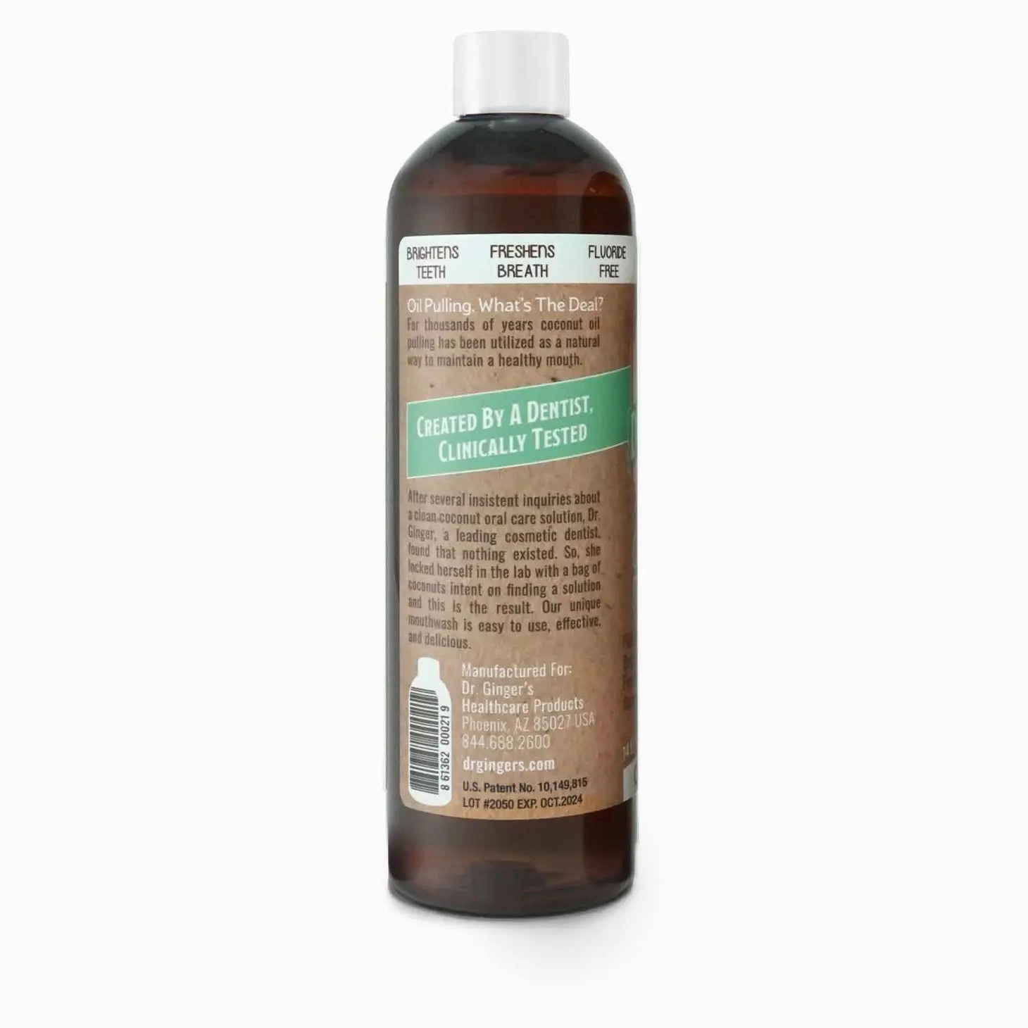 Dr. Gingers Coconut Oil Mouthwash