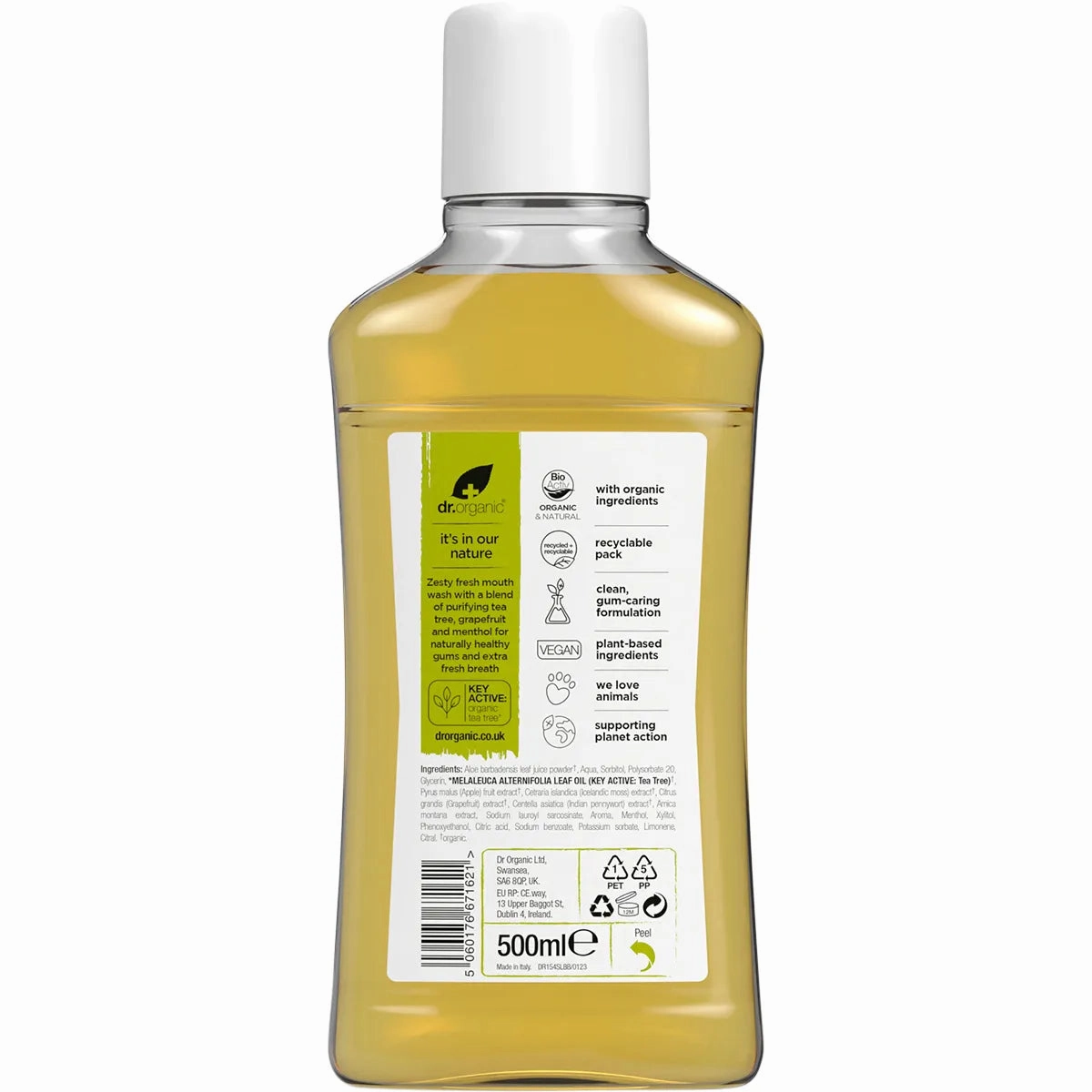 Dr Organic Mouthwash Organic Tea Tree