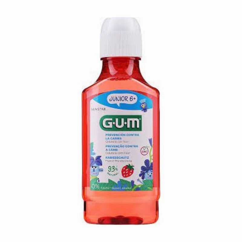 G.U.M: JUNIOR MOUTHRINSE 6  300ML