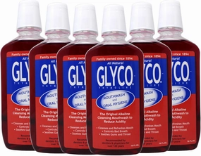 Glyco-thymoline Liquid, Mouthwash and Gargle - 1 Pint (Pack of 6)