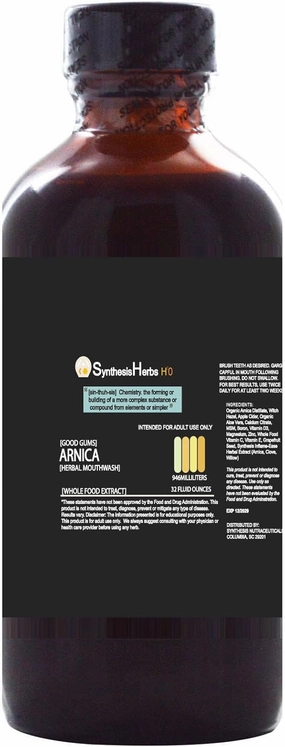 Good Gums Arnica Mouthwash (Tooth Decay Support), Sensitive Formula
