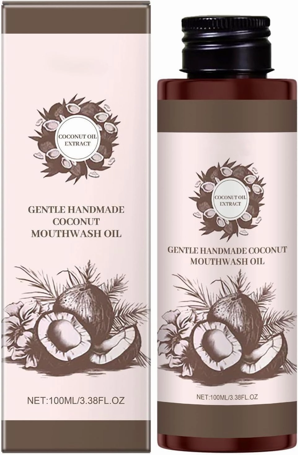 Herbal Essence Mouthwash - Gentle Dental Care, Freshens Breath, Fights Bacteria, Protects Gums, Cleans Teeth, and Solves Oral Problems 100ml