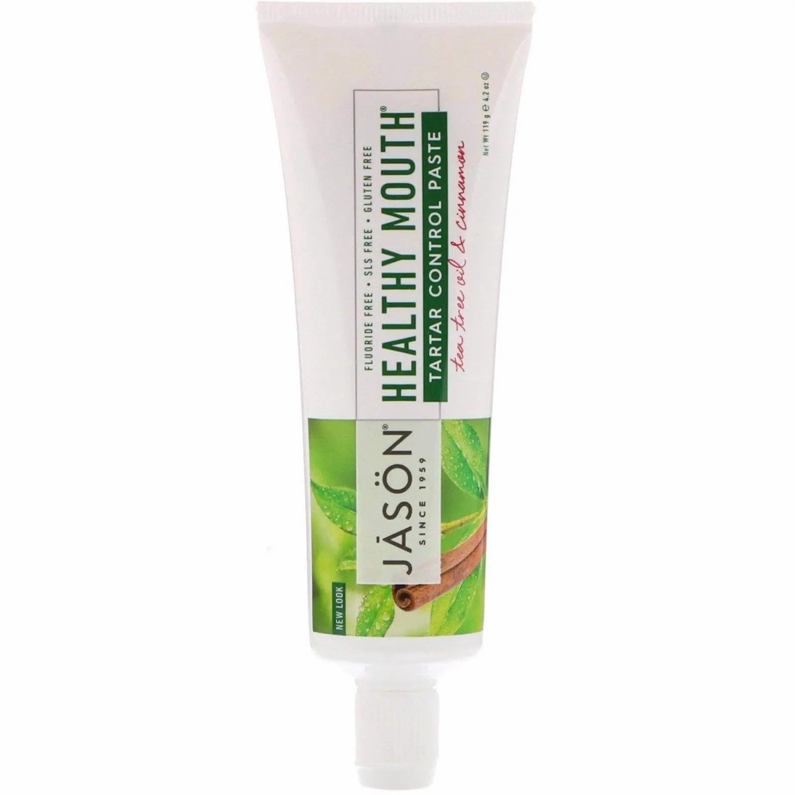 Jason Healthy Mouth, Fluoride Free Toothpaste 119 Grams