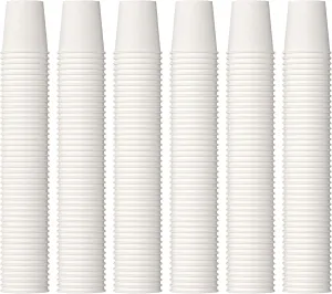 JOLLY PARTY 2 oz Paper Cups, 1440 Pack Small Bathroom Paper Cups, White Mouthwash Cups, Disposable Mini Espresso Cups, Paper Sampling Cup