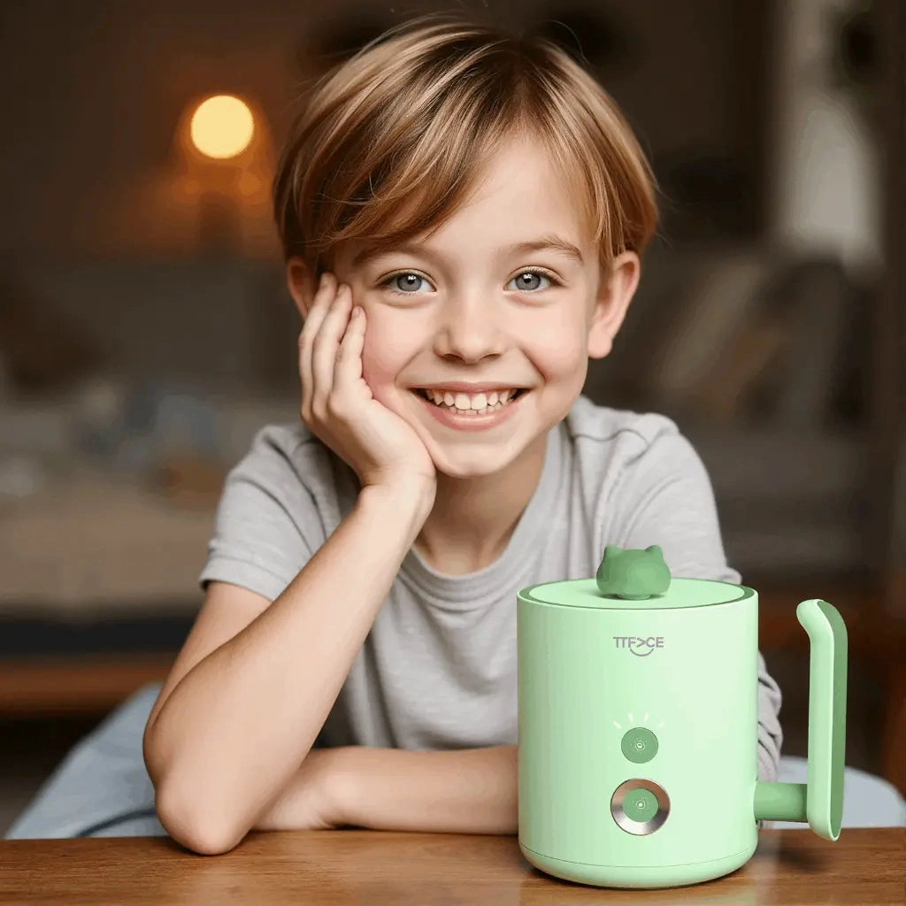 Kids’ Ultrasonic Teeth Cleaner – Gentle Dental Plaque Remover for Sensitive Teeth