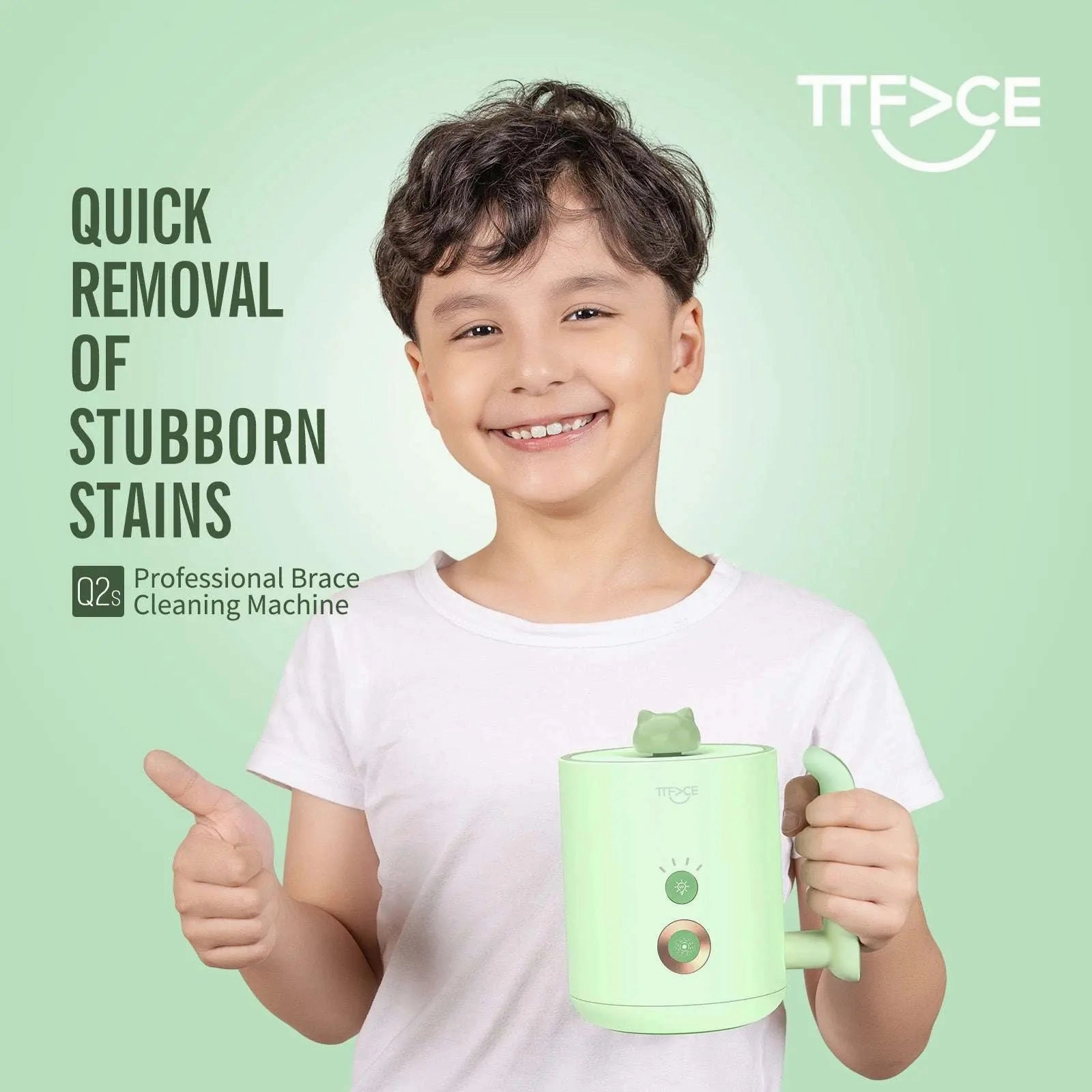 Kids’ Ultrasonic Teeth Cleaner – Gentle Dental Plaque Remover for Sensitive Teeth