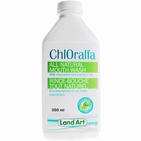 Land Art Chloralpha All Natural Mouthwash, 350ml