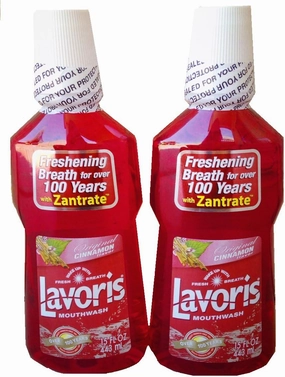 Lavoris Mouthwash Original Cinnamon Flavor 2-Pack