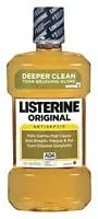 LISTERINE Antiseptic Mouthwash, Original, 1 L - 2pc