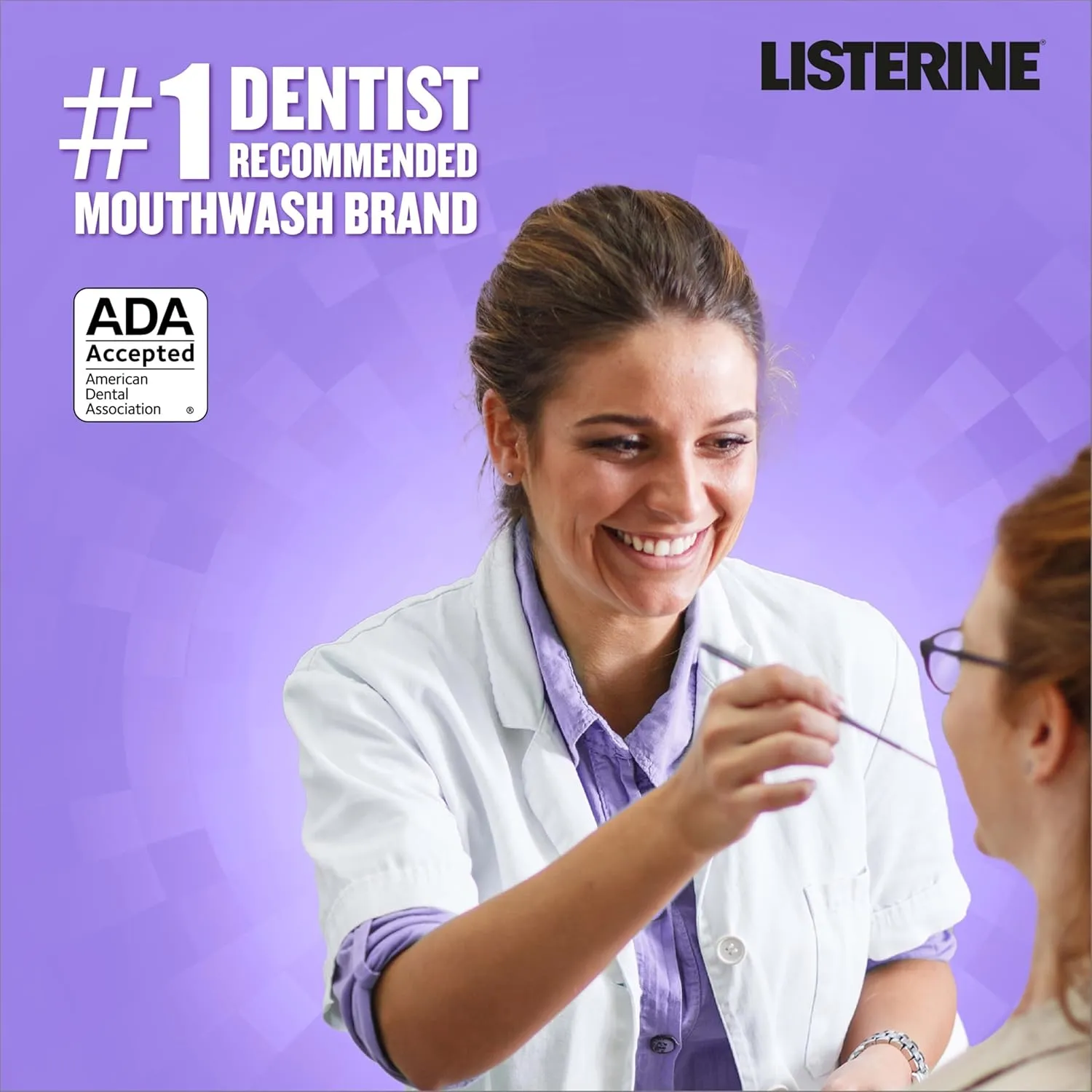 Listerine Total Care Anticavity Fluoride Mouthwash for Bad Breath, Fresh Mint, 3.2 Fl oz, Pack of 12