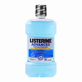 Listerine Advanced Tartar Control Antiseptic Arctic Mint Mouthwash, 250ml