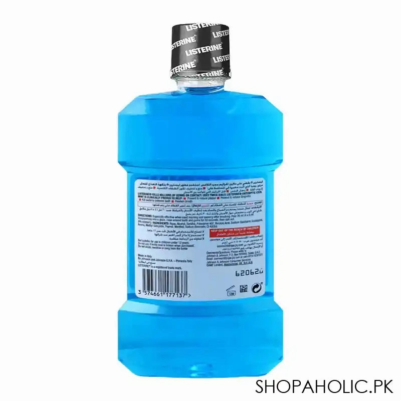 Listerine Cool Mint Antiseptic Mouthwash, 500ml