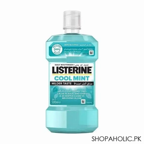 Listerine Cool Mint Antiseptic Mouthwash, 500ml