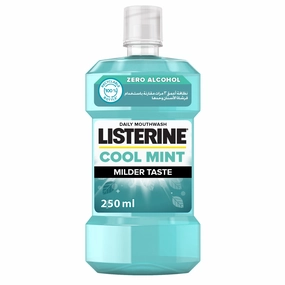 Listerine Cool Mint Daily Mouthwash Milder Taste Mint Flavour 250Ml