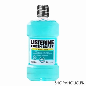 Listerine Fresh Burst Antiseptic Mouthwash, 250ml