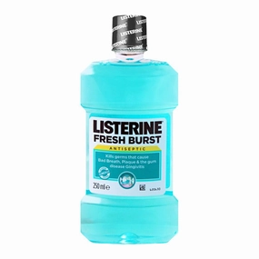 Listerine Fresh Burst Antiseptic Mouthwash, 250ml
